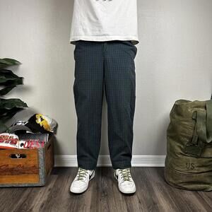 Tommy Hilfiger Men's Green and Blue Trousers